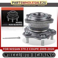 2x Rear Wheel Hub Bearing Assembly for Nissan 370Z Infiniti G35 M56 Q50 Q60 Q70L