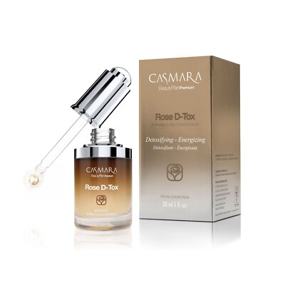 Casmara Rose D-Tox Super Concentrate 30 ml Detoxifying Energizing Serum 