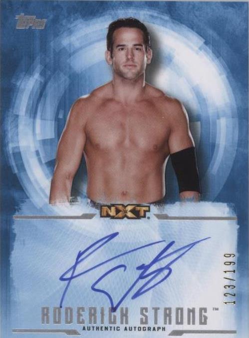 2017 Topps WWE Undisputed - Roderick Strong #UA-RS - 1 of 1