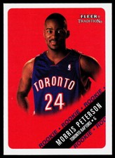 2000 Fleer Tradition #262  Morris Peterson     RC