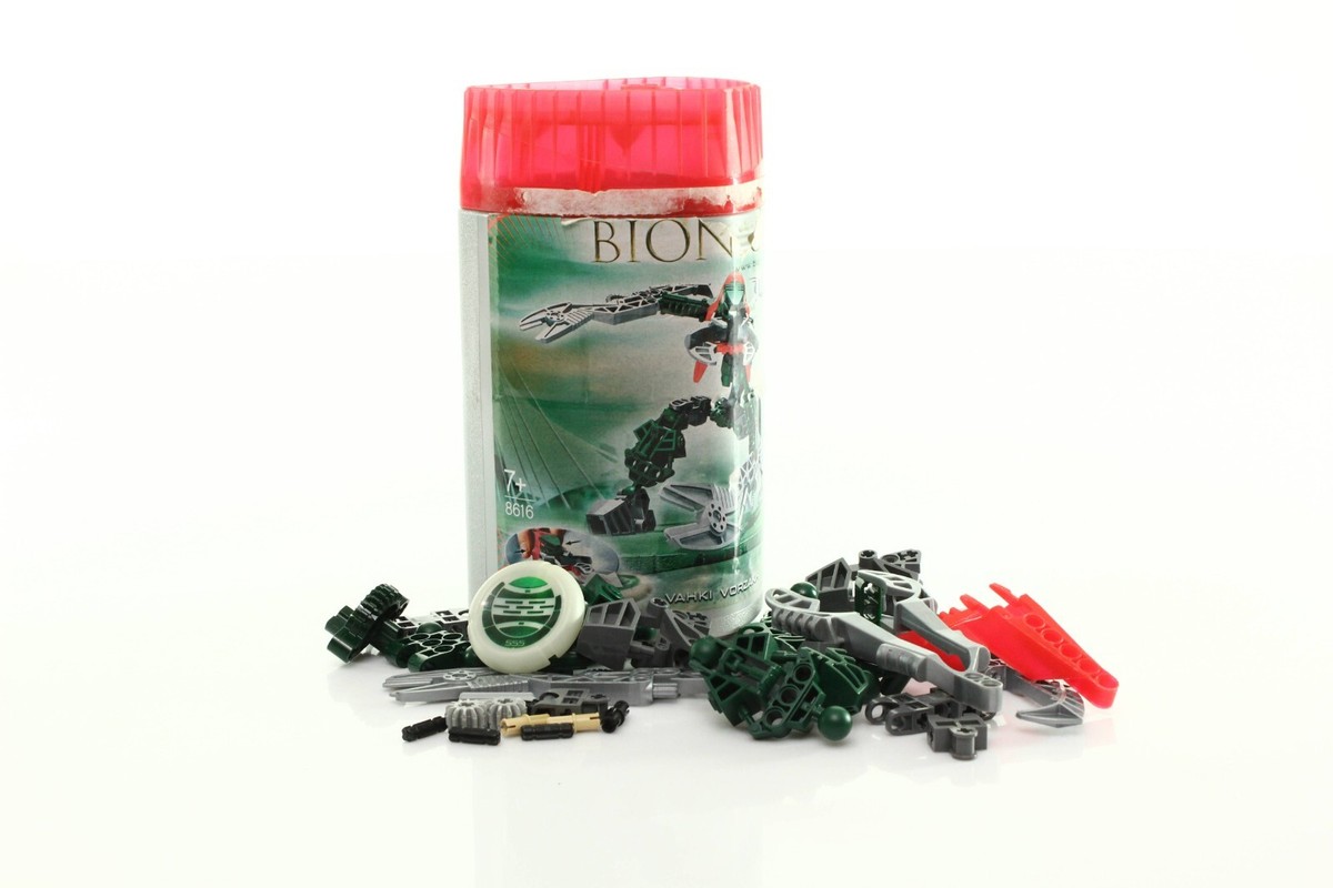 はっきぃ Lego BIONICLE Vahki Set 8616 Vahki Vorzakh 100% complete + box
