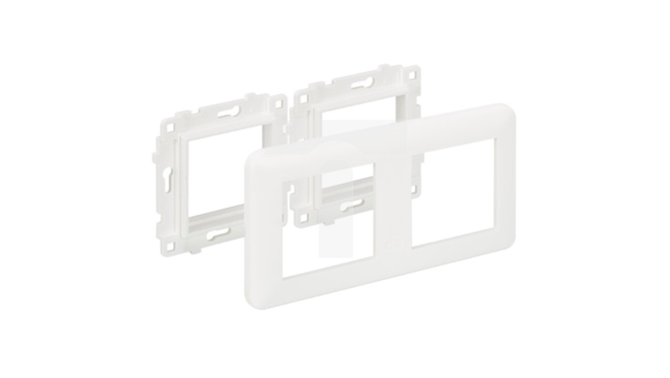 Simon Connect K45 double frame pure white KR445/9 /T2UK