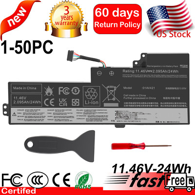 Lot For Lenovo T470 T480 internal battery 01AV419, 01AV420, 01AV421, 01AV489