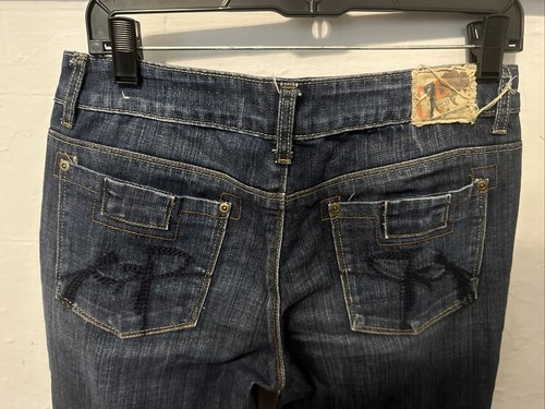 Blue Jeans C7P Sz 9 Women Chip And Pepper Laguna Beach Boot Cut Dark Wash Blue - Picture 4 of 11