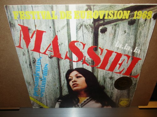 1968 MASSIL La La + Gedanken Gefühle Spanien P/S 7 Zoll EMI Eurovision Sehr guter Zustand