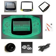 NEW GBA Nintendo Game Boy Advance Replacement Housing Shell Screen Lens Night 
