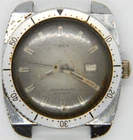 C547 mens Vintage Timex Diver Automatic Auto Self Wind Viscount Watch Parts lot
