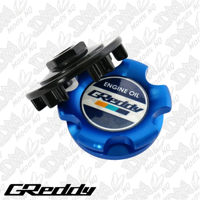 Tampa de enchimento de óleo GReddy tipo B 04 azul Φ33.7 compatível com MAZDA - Imagem 2 de 4