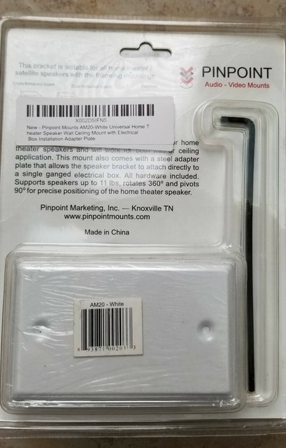 electrical box speaker mount