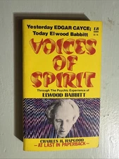 Rare 1975 “Voices of Spirit” Charles H. Hapgood Leisure PB Excellent Condition