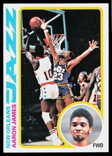1978-79 Topps #52 Aaron James - EX