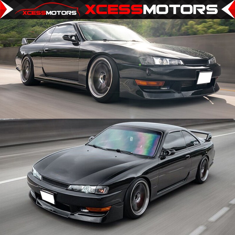 Fits 97-98 Nissan 240SX S14 JDM GR Style Front Bumper Lip Spoiler