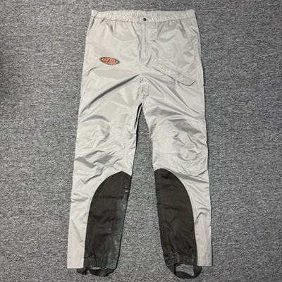 Mens Harley Davidson Weather Rain Repel Gray Windbreaker Riding Pants - Size XL