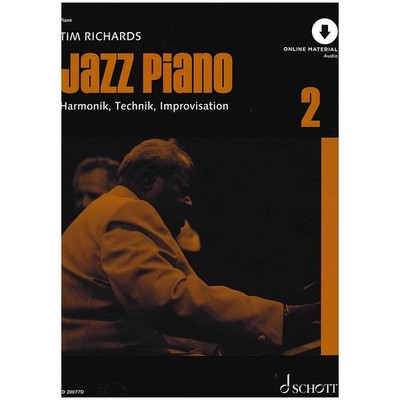 Lehrbuch Schott Jazz Piano Bd.2 Musik Buch NEU