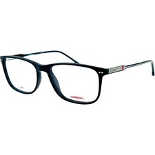 Carrera CA202 Mens Plastic Eyeglass Frame 003 Matte Black 55-17 w Case
