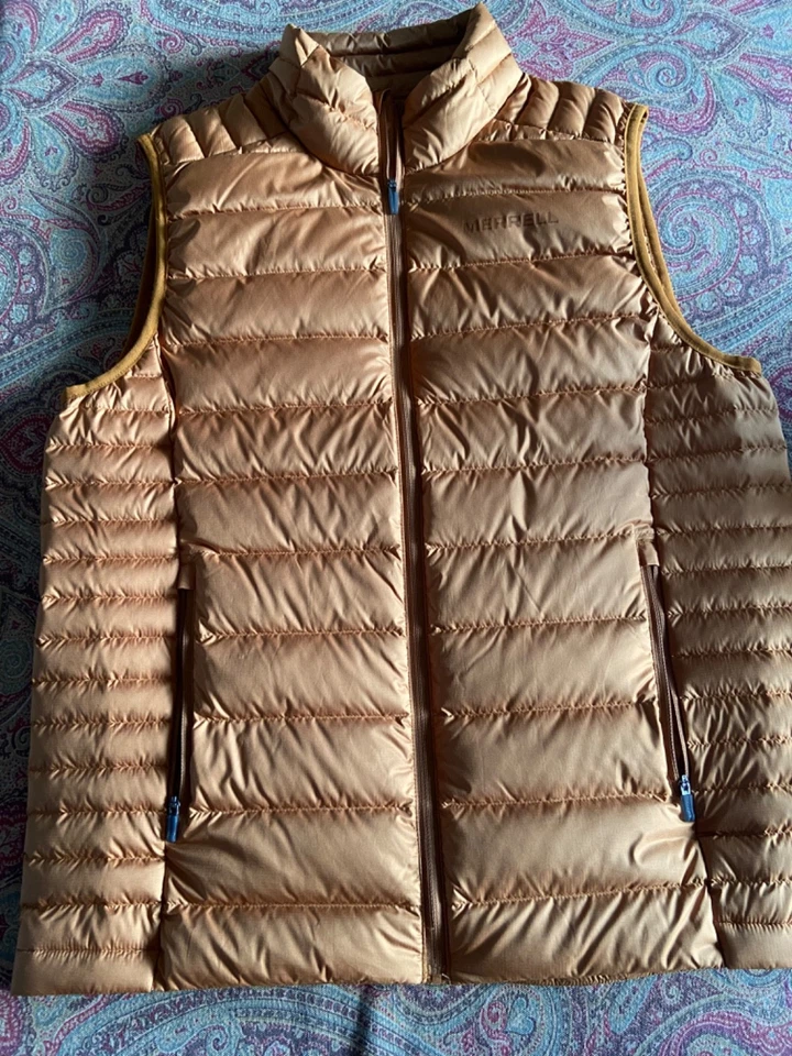 NWT Merrell Goose Down & Primaloft RIDGEVENT Thermal Vest Size S - Image 3 of 4