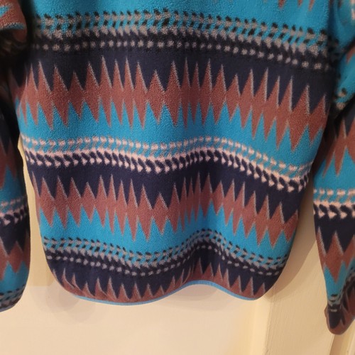 PATAGONIA Wmns Synchilla Snap T Fleece Laughing Waters Aztec Fall ‘17 RARE SMALL - Picture 17 of 20