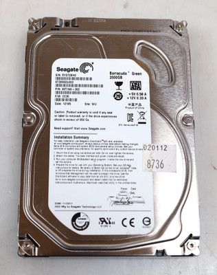 Seagate ST2000DL003 2TB 3.5'' SATA Hard Disk Drive