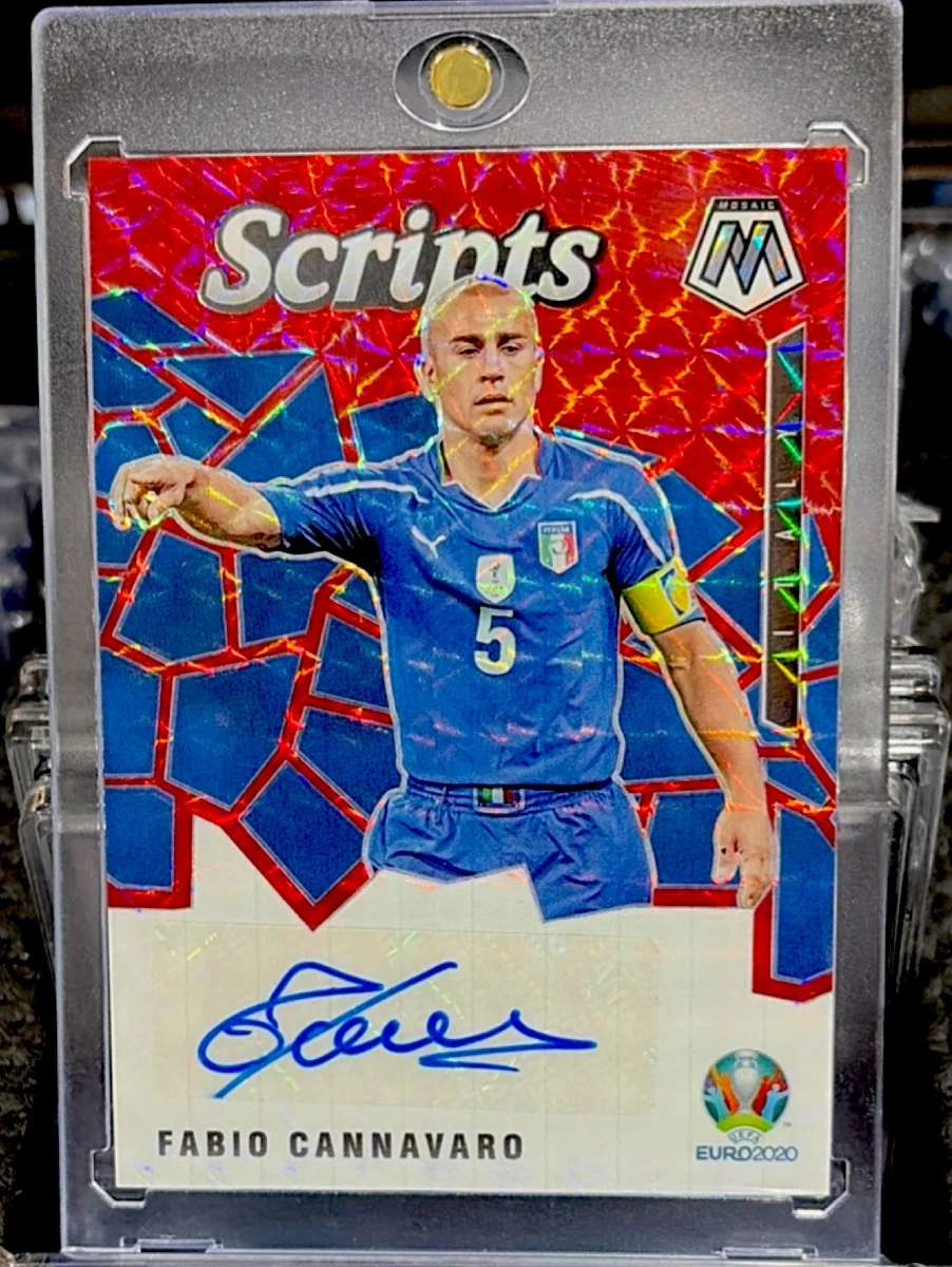 【激レア】Mosaic Euro ／アンスファテイ　ステンドグラス 2021 Panini Mosaic UEFA Euro 2020 - Fabio Cannavaro #SM-FC for