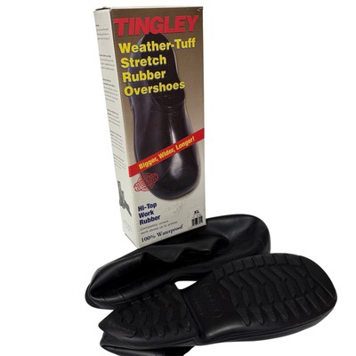 #ad Tingley HiTop Work Rubber Overshoe Weather Tuff Black 1300 Size XL 11 12 1 2 New $21.59