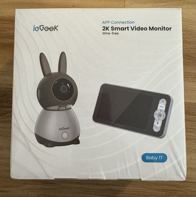 ieGeek Baby Monitor with 2K HD Resolution, Pan-Tilt-Zoom Video Baby Monitor Cam