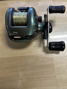 Moulinet Shimano Curado 201B - Vintage 1990s - Gauche - Japon - Occasion Excellente