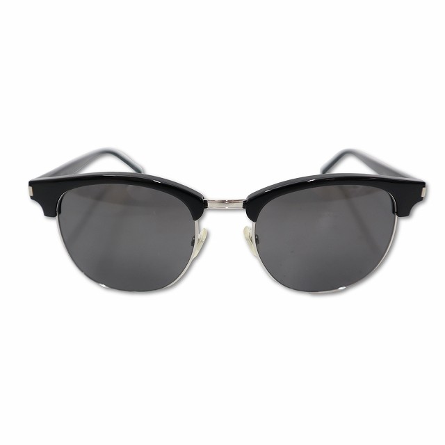 Occhiali da sole Saint Laurent Paris Sl108 montatura cellulare metallo 52 20 145 nero uomo