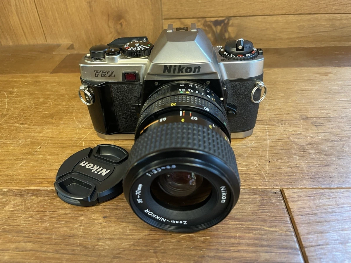 【実写確認整備品】ニコンFE10／Aiニッコール35~105mmf3.5~4.5 Nikon FE10 Film Cameras for sale | eBay