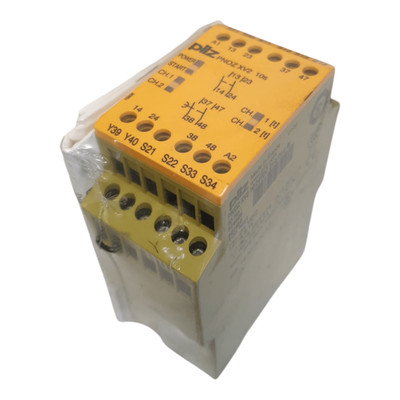PILZ PNOZ XV2 Sicherheitsrelais 10/24VDC 2n/o 2n/o Fest