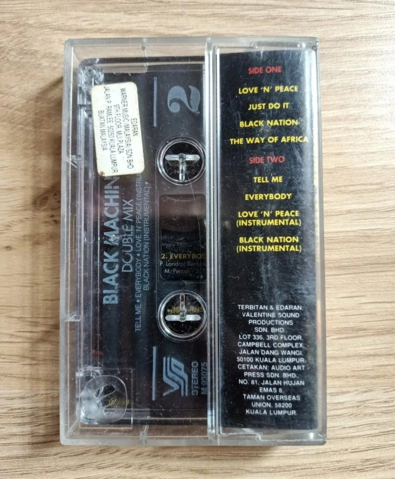 Black Machine : Double Mix ( Cassette Tape ) - Image 2 of 4