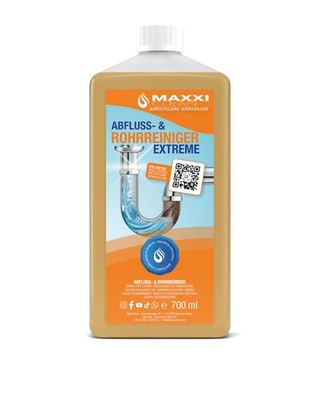 Maxxi Clean 1 x 700 ml Rohrreiniger I 700 (1er Pack), braunlich 