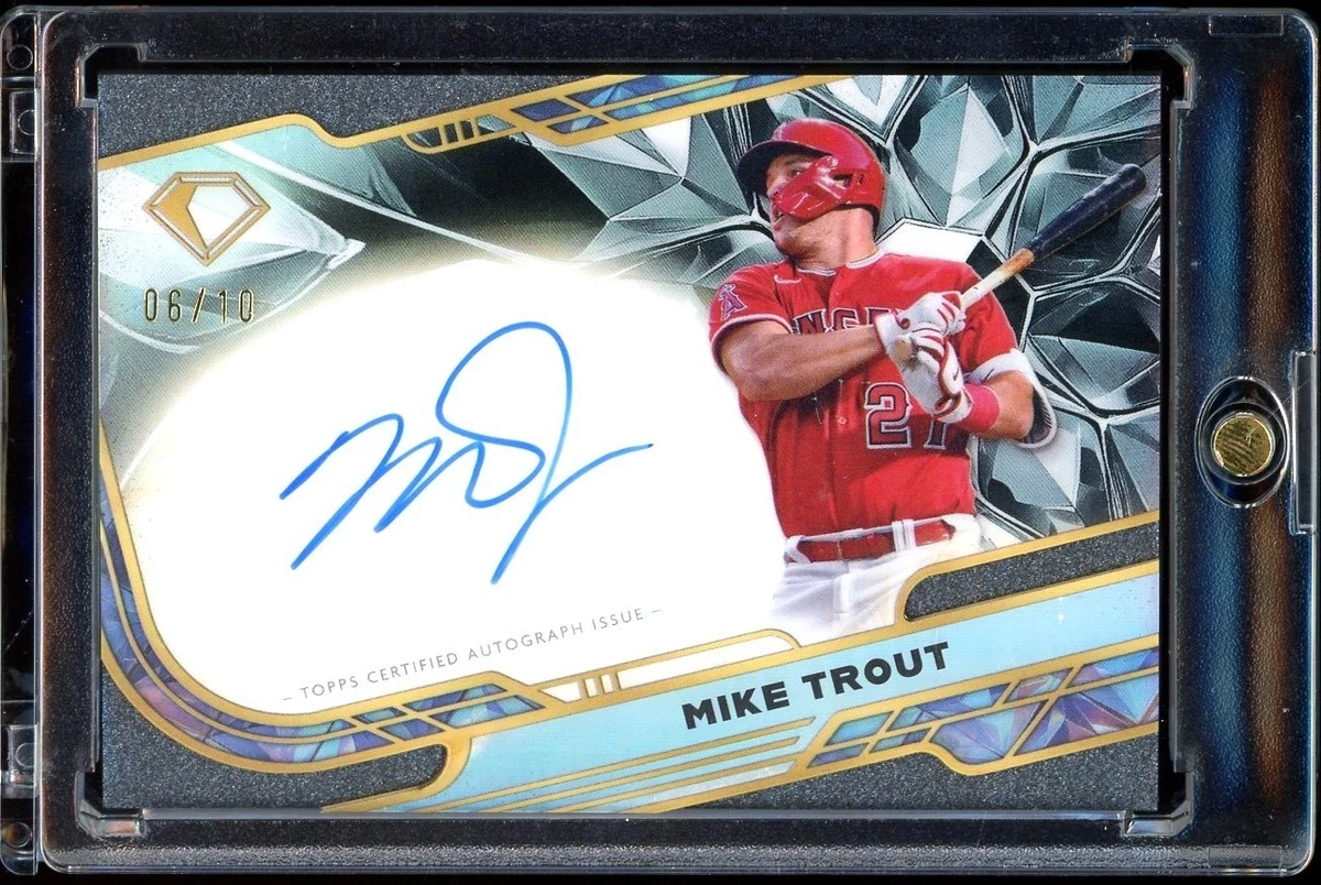 Topps Mike Trout Baseball Sports Trading Cards & Accessories