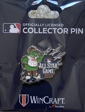 2026 ALL-STAR GAME PHILADELPHIA PHILLIES PHILLIE PHANATIC MASCOT COLLECTOR PIN