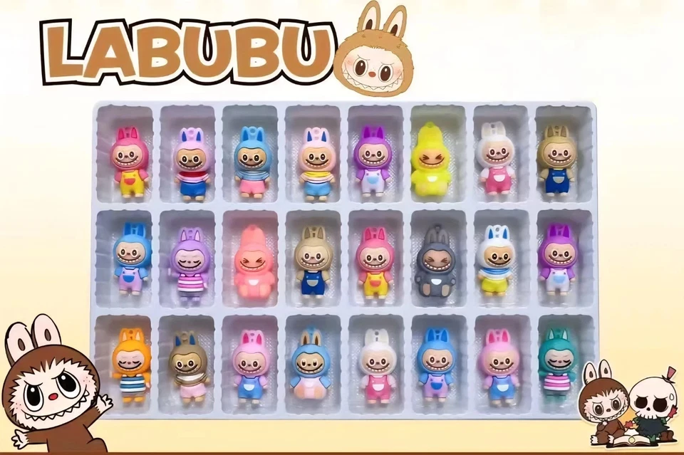 New Labubu Advent Calendar Celebrations Surprise 24 Day Countdown Gift - Image 4 of 4