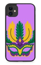 Mardigras Mask Rubber Phone Case Mardi Gras New Orleans Masquerade Ball M491