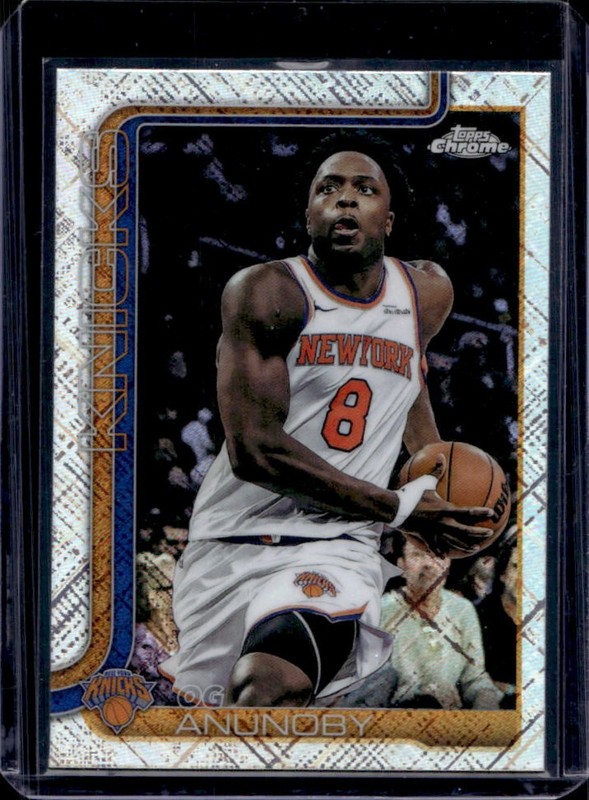2025-26 Topps Chrome OG Anunoby Skylight Refractor #131 Knicks