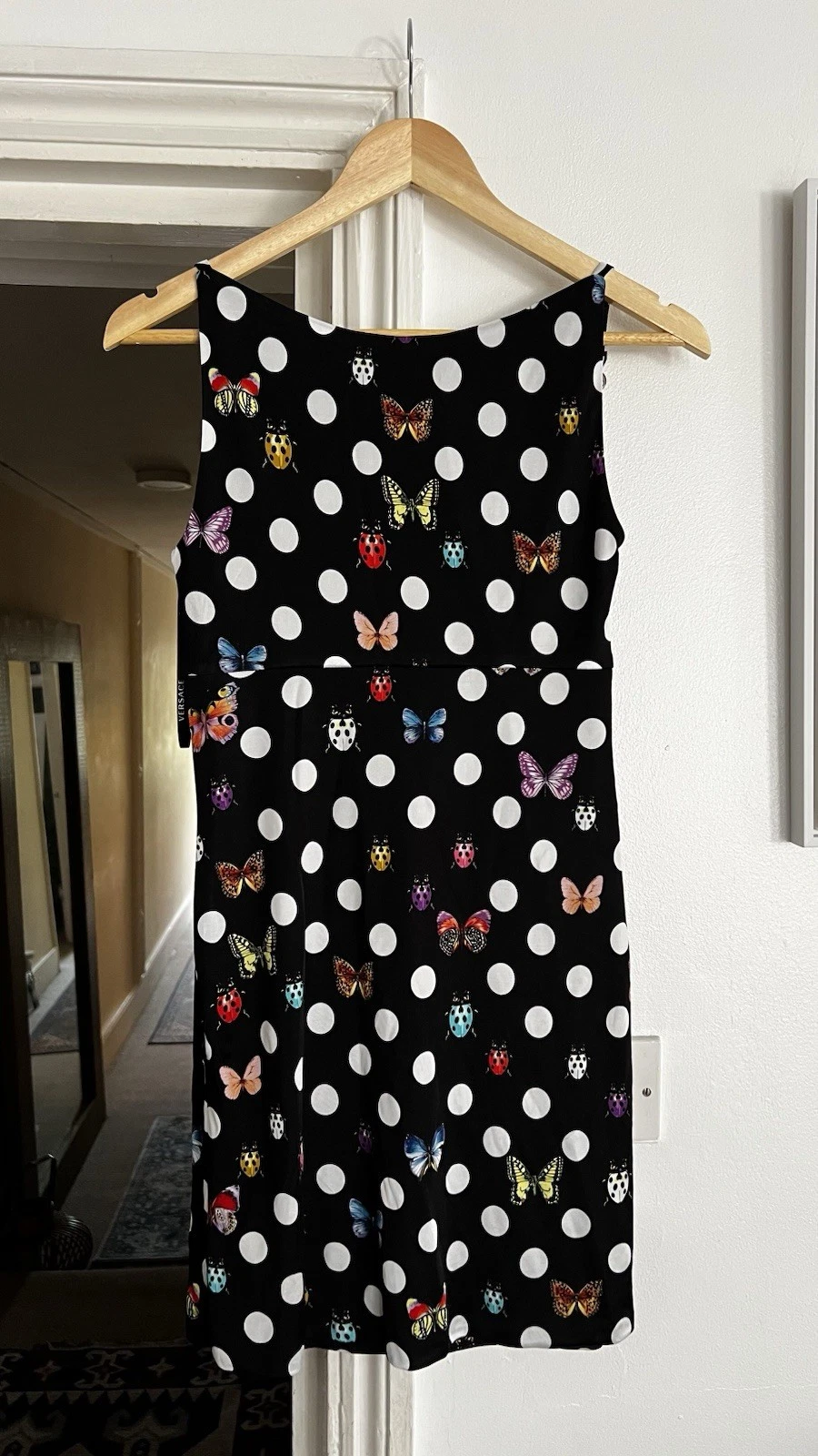 AUTENTICO Mini Abito Versace x Dua Lipa “La Vacanza Collection” 38 TAGLIA IT