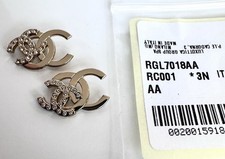 Chanel CH5468B CH5469B Sunglasses Gold Replacement Temple Push In Logo 1-Pair