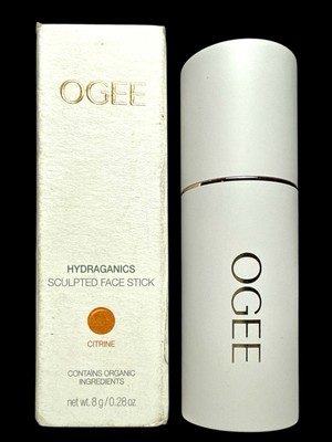 NEW OGEE Hydraganics Sculpted Face Stick Citrine 0.28oz 8g Full Size