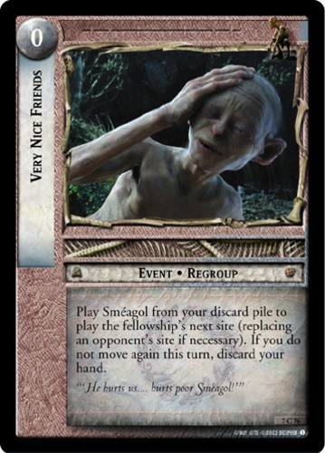 Very Nice Friends - Foil Lightly Played LOTR: The Return of the King (Foil)