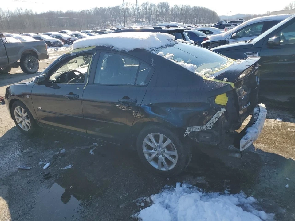 Trunk/Hatch/Tailgate Sedan With Spoiler Dealer Opt Fits 07-09 MAZDA 3 4861341 Foto 3 de 4