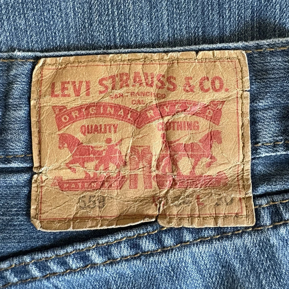 Jeans Levis 559 Talla W34 L30 Medidas W35 L29 Azul Calce Relajado Pierna Recta Foto 4 de 4