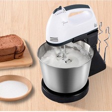 7 Speed Cake Electric Stand Mixer Food Multi Mixing Bowl Blender Beater Dough