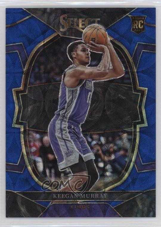 2022-23 Panini Select Concourse Blue Scope Prizm 98/249 Keegan Murray #81 1nr7