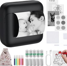 eSynic Portable Mini Phone Bluetooth Printer with 10x Thermal Paper Android iOS