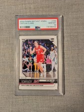2024 Panini Caitlin Clark Rookie Card WNBA Assist Record #159 PSA 10