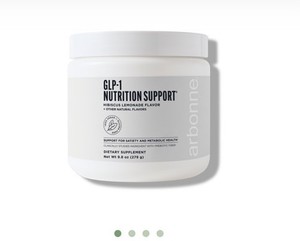 NEW Arbonne GLP Hibiscus Lemonade Nutrition Support 9.08 oz Sealed Exp 4/27