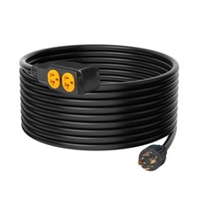 30A Generator Extension Cord Power Cord 25FT 125V NEMA L14-30P Copper Wire