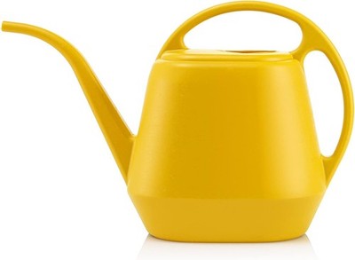 Fasmov 1-Gallon Plastic Watering Can Yellow