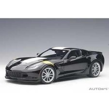 AUTOart 1/18 Chevrolet Corvette C7 Gransport Stripe Mini Car